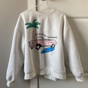 Super comfy thick fleecy sweatshirt!